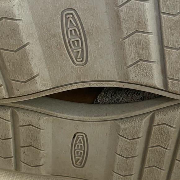 Keen womens 6 sneakers Lower East side sneakers brown/olive colorblock shoes - Picture 13 of 13